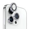 محافظ لنز دوربین مدل رینگی نگین دار مناسب برای گوشی موبایل اپل iPhone 15 Pro