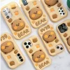 قاب فانتزی سامسونگ خرس پاپ سوکت دار BEAR سیلیکونی اورجینال