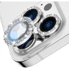 محافظ لنز دوربین مدل رینگی نگین دار مناسب برای گوشی موبایل اپل iPhone 13 Pro Max